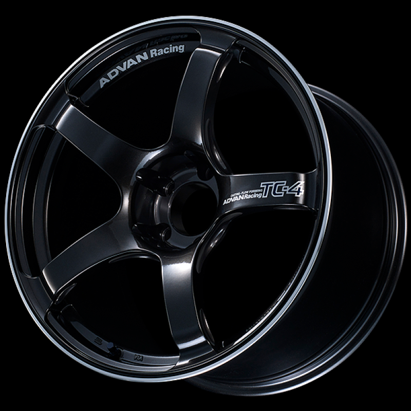 Advan TC4 18×8 +37 5-100 Racing Black Gunmetallic & Ring Wheel at Advan Wheels
