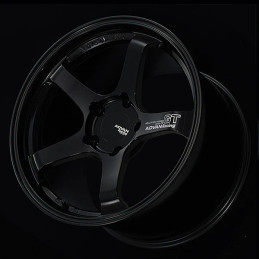 Advan GT PV 20x11 +39 Offset 5x120 Racing Gloss Black Wheel Advan Wheels